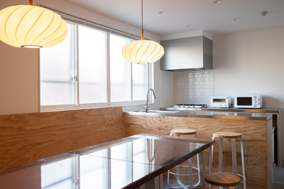 設備紹介：共用ラウンジ